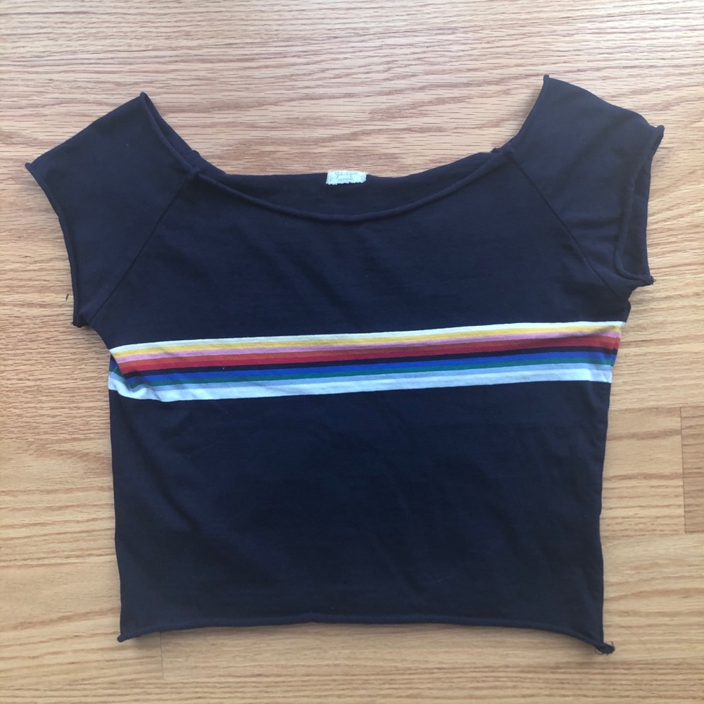 John Galt Brandy Melville Off the Shoulder Top
